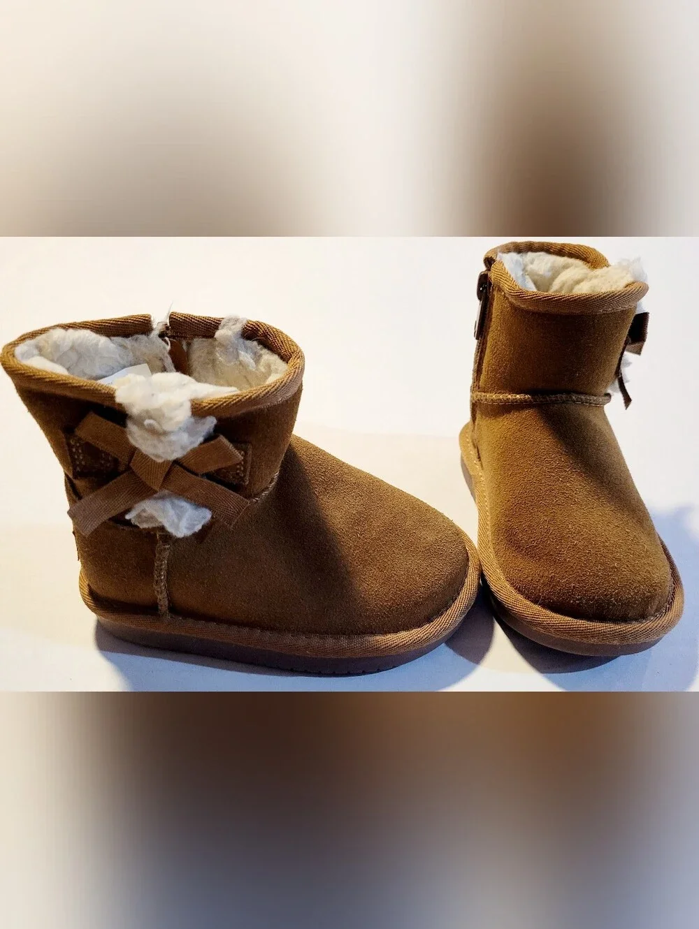 Koolaburra by UGG Kids Suede Victoria Mini Boots Girls Size 6